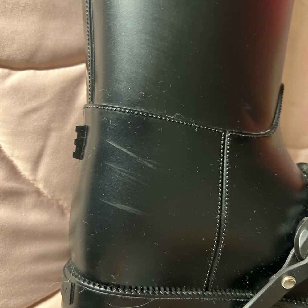 Women’s Givenchy Rubber Eva Chain Boots Size 8.5 - Picture 10 of 11